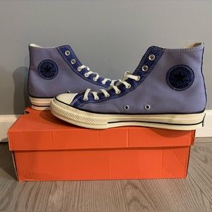 Brand New Mixed Material Chuck 70 Converse High Top. Never worn With box